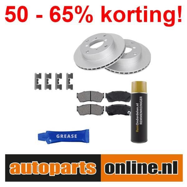 Remschijven + Remblokken Suzuki Swift voorzijde, Auto-onderdelen, Besturing, Nieuw, Suzuki, Verzenden