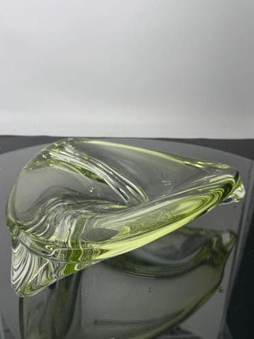 Val Saint Lambert - Tafelmiddenstuk - Kristal - Patelle XL