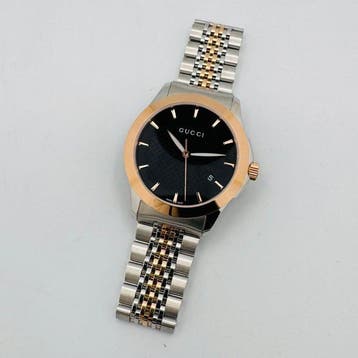 Gucci - Two-Tone Rose Gold & Steel - Zonder minimumprijs -, Nieuw