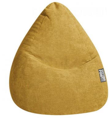 Zitzak Zitzak Alfa XXL - Mosterd, Verzenden, Nieuw