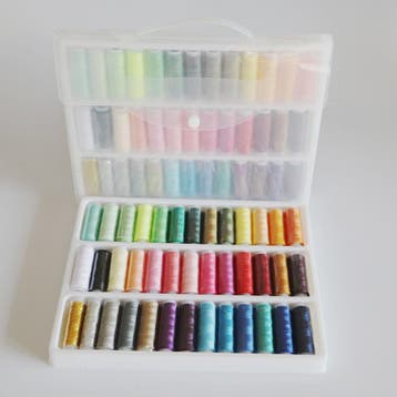 Grote Set Naaigaren in Diverse Kleuren - 36/39 Kleuren Polye, Verzenden, Nieuw