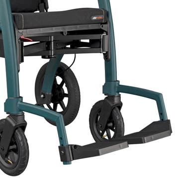Rollz Motion verstelbare voetsteunen origineel groen, Diversen, Rolstoelen, Ophalen of Verzenden, Nieuw