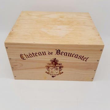 2015 Château de Beaucastel - Châteauneuf-du-Pape - 6 Flessen, Nieuw