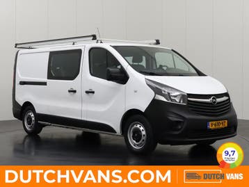 Opel Vivaro 1.6CDTI Dubbele-cabine 2019 L2 H1 Diesel, Euro 6, Wit, Nieuw, Te koop