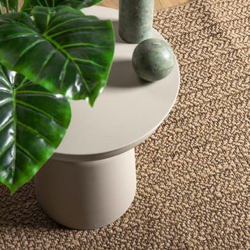 vidaXL Vloerkleed ZIZUR binnen en buiten 160x230 cm jute, Huis en Inrichting, Verzenden, Nieuw, Bruin