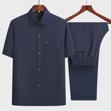Zomer Heren Casual Set: Stijlvolle Shirt & Broek Combinatie, Verzenden, Nieuw