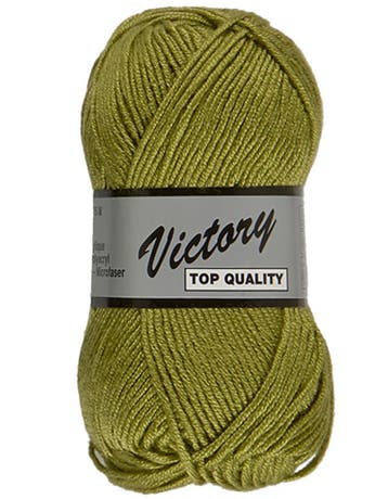 Lammy Yarns Victory - 71 Olijfgroen - Zijdeglans Acrylgare, Ophalen of Verzenden, Nieuw