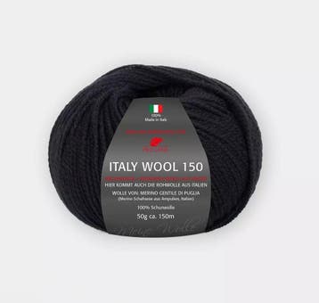 Italy Wool 150 – 100% Italiaanse Merinowol – 12 Kleuren, Ophalen of Verzenden, Nieuw, Breien of Haken, Wol of Garen