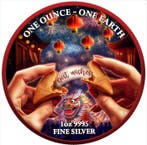 Fiji. 1 Dollar 2022 Earth: Chinese Edition – 1 oz Silver