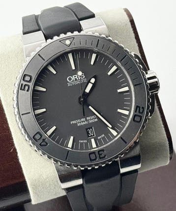 Oris - Aquis Date - Zonder minimumprijs - 733-7653 - Heren -, Nieuw