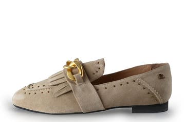 Babouche Loafers in maat 42 Beige, Verzenden, Beige, Overige typen, Zo goed als nieuw