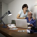 LED Bureaulamp - Maxozo Rety - E27 Fitting - Verstelbaar -, Ophalen of Verzenden, Nieuw, Metaal