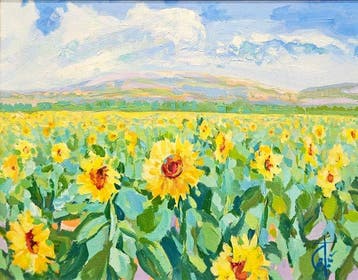 Rosamary Cortazar (XX-XXI) - A Summer Of Sunflowers
