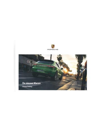 2020 PORSCHE MACAN HARDCOVER BROCHURE NEDERLANDS, Boeken, Nieuw, Porsche, Author