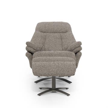 Fauteuil Caleb - taupe Salerno, Verzenden, Nieuw