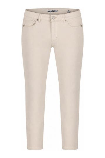 Anytime Broek in maat 46 Wit, Kleding | Dames, Anytime, Verzenden, Zo goed als nieuw, Wit