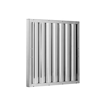 GGM Gastro | Lamellenfilter RVS - 400x400mm - Type A |, Verzenden, Nieuw in verpakking, RVS Meubilair