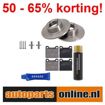 Remschijven + Remblokken Opel Kadett C voorzijde, Verzenden, Nieuw, Opel