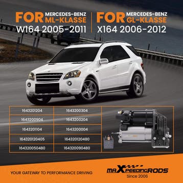 Luchtcompressor voor Mercedes M-Klasse W164 ML 63 AMG 4matic, Verzenden, Nieuw, Mercedes-Benz