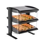 GGM Gastro | Warmhoudvitrine - 710mm - 1,02kW - 2 niveaus -, Verzenden, Nieuw in verpakking