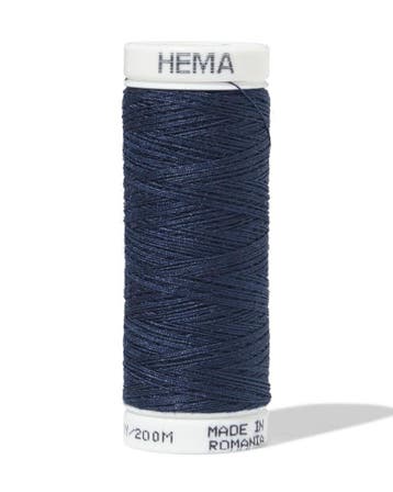 HEMA Garen 200m blauw, Verzenden, Nieuw