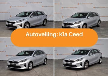 Meerdere Kia Ceed 2018 & 2019 op de veiling, Nieuw