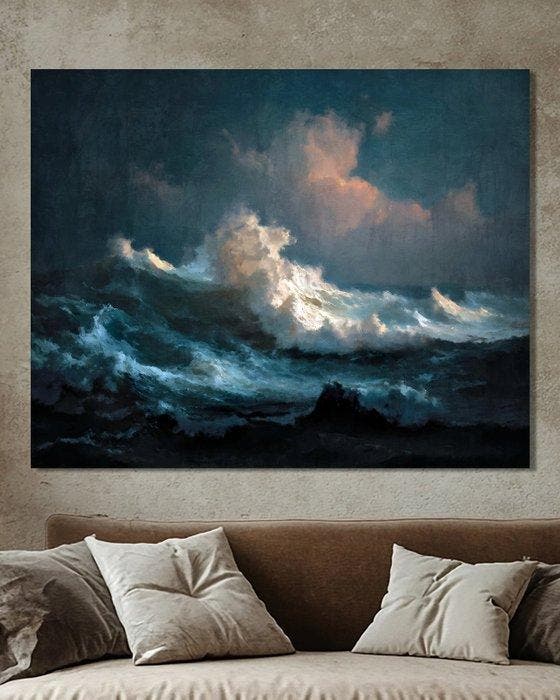 Chrystian Milanowski - The Wave - XL, Antiek en Kunst, Kunst | Designobjecten