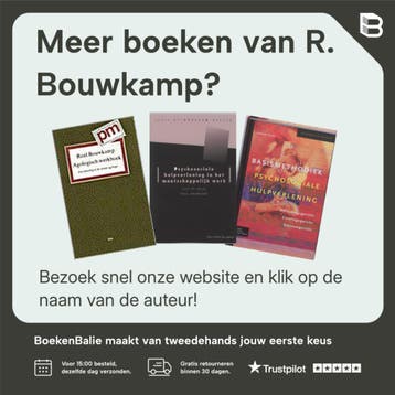 Psychosociale therapie voor kind en gezin - R. Bouwkamp, Boeken, Verzenden, Gelezen, R. Bouwkamp