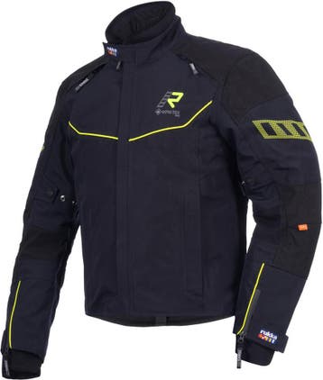Rukka Armagate Zwart Geel Textiele Motorjas, Motoren, Kleding | Motorkleding, Nieuw met kaartje, Jas | textiel, Rukka, Heren