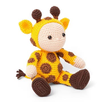 Giraffe Guus Haken - Beesie-Poppen - Haakpret Anja Toonen, Ophalen of Verzenden, Nieuw