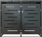 2dekans | Juskys – Containerberging – 120 l & 2-Delig – Met, Huis en Inrichting, Woonaccessoires | Prullenbakken, Ophalen of Verzenden