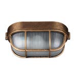 Retro buiten wandlamp IP65 aluminium E27, Verzenden, Nieuw