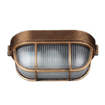 Retro buiten wandlamp IP65 aluminium E27, Verzenden, Nieuw