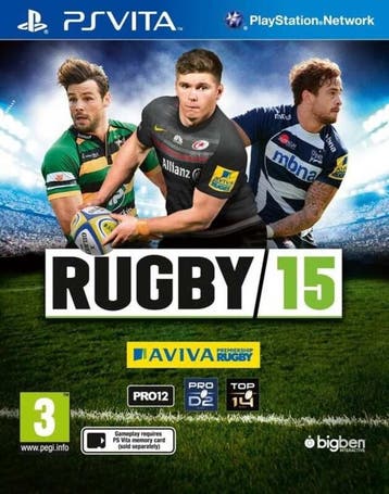 Rugby 15 (Buitenlands Doosje) (PS Vita Games), Ophalen of Verzenden, Zo goed als nieuw