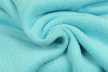 10 meter fleece stof Aqua Blauw - Anti Pilling Fleece, Blauw, 120 cm of meer, Ophalen of Verzenden, Polyester