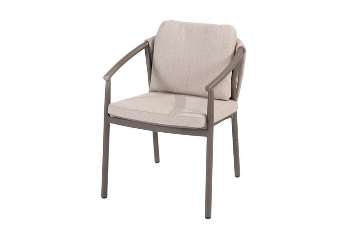 Taste Barolo dining tuinstoel - Terre (1 stuk), Tuin en Terras, Tuinstoelen, Nieuw, Overige materialen, Verzenden