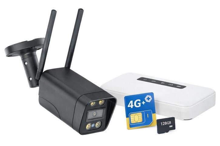 4G Cameraset met MiFi Router – Direct Werkend, Audio, Tv en Foto, Videobewaking, Verzenden