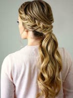 Lang, vol haar met clip-in extensions, de perfecte partylook, Verzenden, Nieuw, Pruik of Haarverlenging