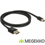 Delock 84927 Mini DisplayPort naar DisplayPort-kabel 8K 60, Verzenden, Nieuw