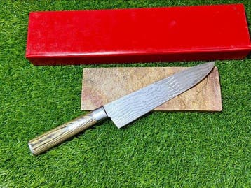 Hekito - Keukenmes - Carving knife - Exclusief vintage