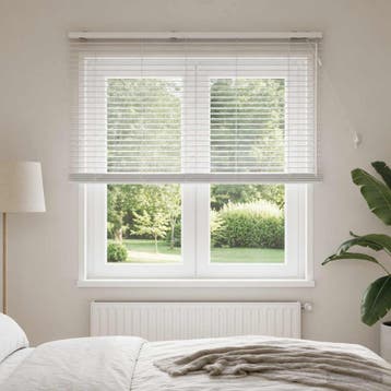 vidaXL Venetiaanse jaloezie Wit 140 x 160 cm 35 mm, Verzenden, Nieuw, Wit