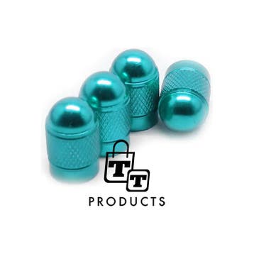 TT-products ventieldoppen Light Blue Bullets aluminium 4, Ophalen of Verzenden, Nieuw