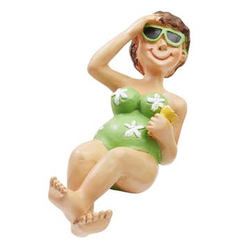 Taarttopper Strandganger Vrouw Liggend 6cm, Verzenden, Nieuw
