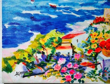 Alfredo Grimaldi (1950) - Giardino a Positano