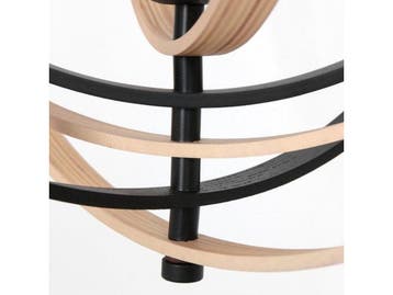 Anne Lighting Muoversi - hanglamp - beukenhout - Ø 45cm -, Huis en Inrichting, Verzenden, Nieuw