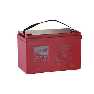 Zenith VRLA accu | ZGL120078 | 12V 100Ah, Ophalen of Verzenden, Nieuw