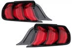 Achterlichten Ford Mustang VI S550 15-22 Dynamic Rood/Zwart, Auto-onderdelen, Ophalen of Verzenden, Nieuw