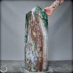 Natuurlijke oceaanagaat obelisk met 39 kg - Van zeldzame