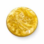 1 x Polaris Cabochon 35mm mustard (Cabochons en camée), Ophalen of Verzenden, Nieuw, Overige typen