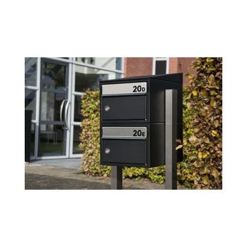 Statief tbv postkastsysteem Allux Brick - RVS, Verzenden, Nieuw